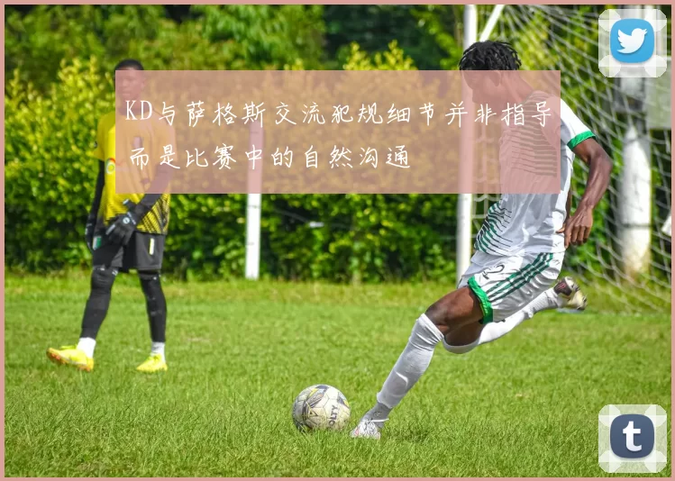 KD与萨格斯交流犯规细节并非指导而是比赛中的自然沟通