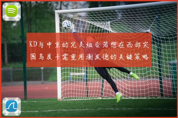 KD与申京的完美组合若想在西部突围乌度卡需重用谢泼德的关键策略