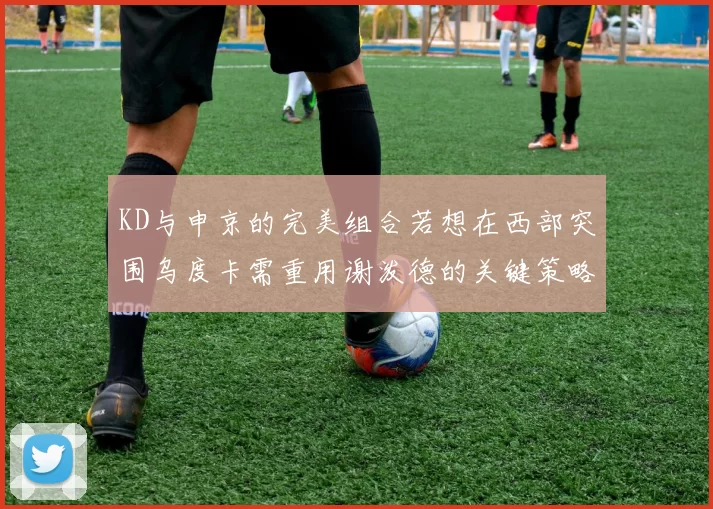 KD与申京的完美组合若想在西部突围乌度卡需重用谢泼德的关键策略