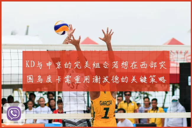 KD与申京的完美组合若想在西部突围乌度卡需重用谢泼德的关键策略