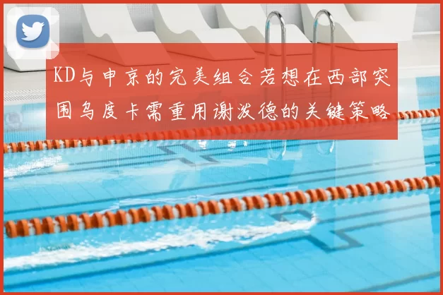 KD与申京的完美组合若想在西部突围乌度卡需重用谢泼德的关键策略