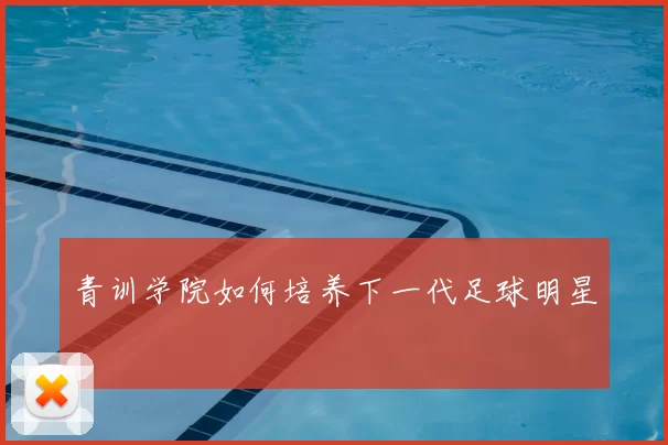 青训学院如何培养下一代足球明星