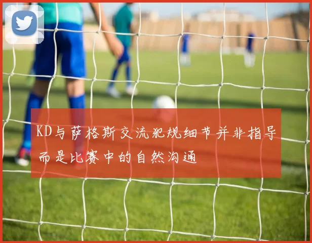KD与萨格斯交流犯规细节并非指导而是比赛中的自然沟通