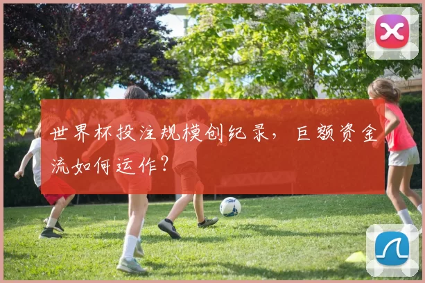 世界杯投注规模创纪录，巨额资金流如何运作？
